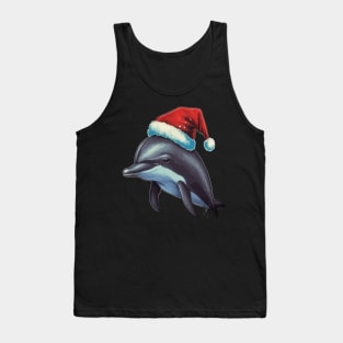 Porpoise Christmas Tank Top